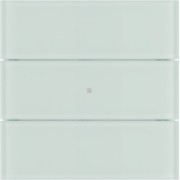 Tastsensor 3fach Glas polarweiß 75163590 