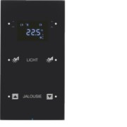 Touchsensor 2fach Glas schwarz 75642155 