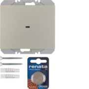 KNX-Funk Wandsender 1fach edelstahl lackiert 85655273 