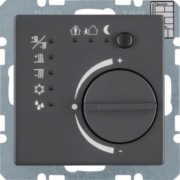 Temperaturregler anthrazit samt 75441126 