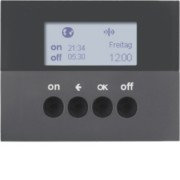 KNX-Funk Zeitschaltuhr anthrazit matt 85745275 