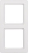 Rahmen polarweiss, samt 2-fach 10126089 