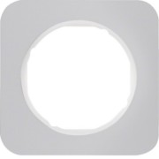 Rahmen Alu/pows 1fach, rund 10112174 