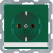 SCHUKO-Steckdose m.Beschriftungsfeld 47506003 