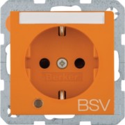 Steckdose Schuko Aufdr.BSV,S.1 or gl. 41108924 