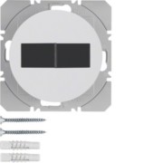 KNX-Funk Wandsender 2fach polarweiß glänzend 85656139 