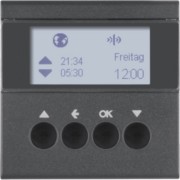 KNX-Funk Jalousieschaltuhr anthrazit matt 85745185 