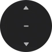 KNX-Funk Jalousie-Taste schwarz glänzend 85245231 