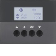 KNX-Funk Jalousieschaltuhr anthrazit matt 85745175 