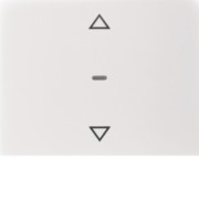 Abdeckung Tastsensor-Modul 1-fach polarweiß 80961279 
