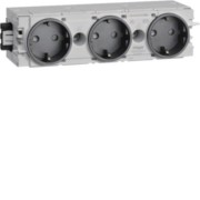 Steckdose 3-fach gs C-Profil GS3000 gsw 