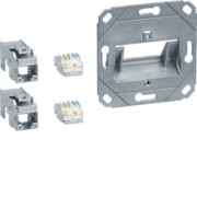 Anschluss Modul 2x RJ45 Cat.6a GMKSRJ45C6A2 