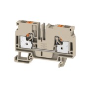 Durchgangsklemme 0,5-6,0 qmm, beige A2C 6 