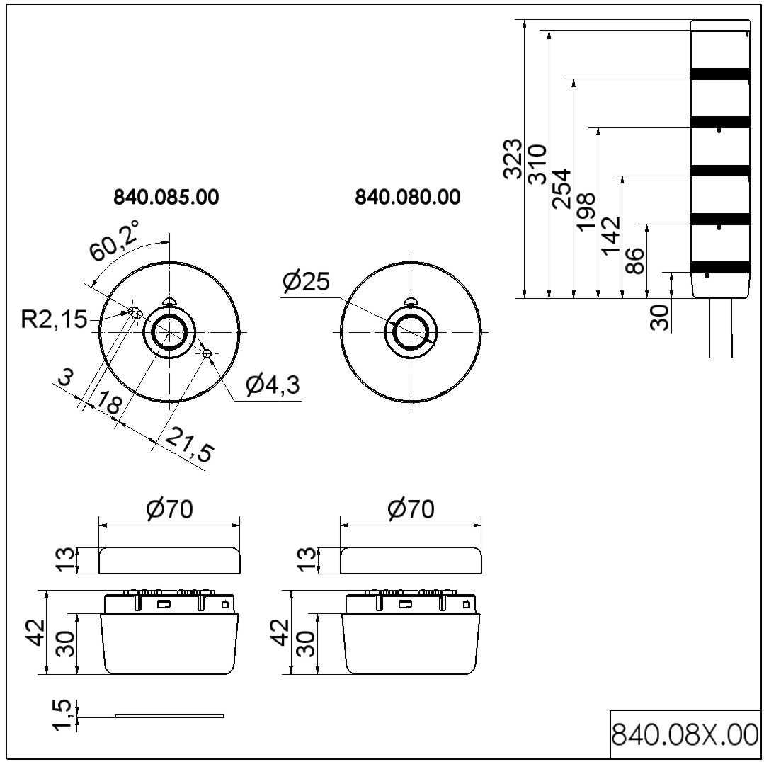Anschlusselement Rohrmontage 84008000 