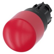 Not-Halt-Pilzdrucktaster 22mm,rund,rot,30mm 3SU1000-1GB20-0AA0 