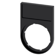Schildträger flach,schwarz 3SU1900-0AG10-0AA0 