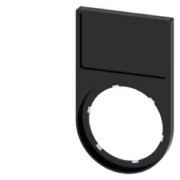 Schildträger flach,schwarz 3SU1900-0AH10-0AA0 