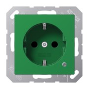 SCHUKO-Steckdose 16 A 250V m.Berührungsschutz 1520 BFKO GN 