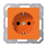 SCHUKO-Steckdose orange A 1520 BF O 