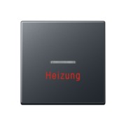 Wippe Heizung Notschalter anthrazit matt A 590 BF H ANM 