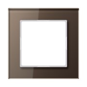 Glasrahmen 1fach mokka waage-/senkrecht AC 581 GL MO 
