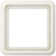 Rahmen 1-fach ws waage/senkrecht CD 581 W 