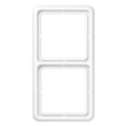 Rahmen 2-fach aws waage/senkrecht CD 582 WW 
