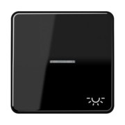 Wippe Sym.LICHT/Lichtl.sw für beleuchtb.Taster CD 590 KO5L SW 
