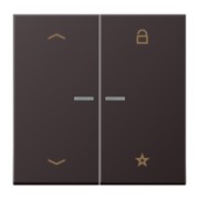 eNet Funk-Steuertaste 2fach, Symbol Pfeil FM AL 1701 P D 