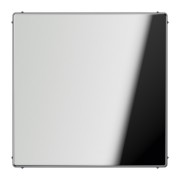 Blind-Abdeckung gl.chr kompl.mit Tragring GCR 2994 B 