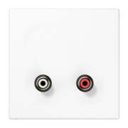 Multimedia-Anschluss aws Cinch Audio/Tragring MA LS 1021 WW 