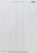 Beschriftungsbogen f.Tastsensor 2 109000 