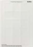 Beschriftungsboegen 52x52 Zubehör 287000 