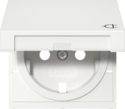 Abd. SCHUKO-Steckd. KD Reinweiß m 492227 