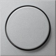 Dimmer-Abdeckung alu System55 065026 