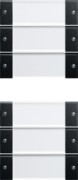 Wippenset 6f. (3+3) BSF sw/klar 2136005 
