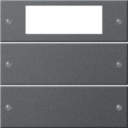 Wippenset 2fach Plus System 55 Anthrazit 219228 