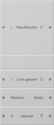 Wippenset 4-f. 1+3 beschr.gr lack. 2204015 