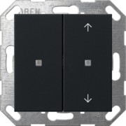 KNX Taster Wippe 2f sw unbedruckt/Pfeile 5175005 