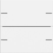 Wippenset 2-fach Tastsensor Reinweiß 575227 
