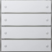 KNX Tastsensor 3 Komfort 4-fach, rws 2034112 