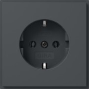 Steckdose TX-44 Anthrazit IP20 418867 