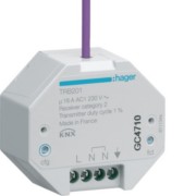 Funk KNX UP Ausgang 1fach,16A,quicklink TRB201 