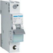 Leitungsschutzschalter 1p. C-16A 6kA 1M QC MCS116 
