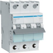 Leitungsschutzschalter 3p. C-20A 6kA 3M QC MCS320 
