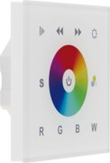 DMX RGBW-Controller Panel für Wandeinbau DMX-WP-RGB+W-ws 