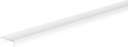 Kunststoff-Abdeckprofil 1m opal FIO 100 