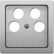 Zentralscheibe edelstahl Abdeckung 1743/10-04-866 