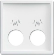Zentralscheibe studioweiß Rufsysteme 2548-021 G-84 