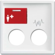 Zentralscheibe studioweiß Rufsysteme 2548-071 D-84 